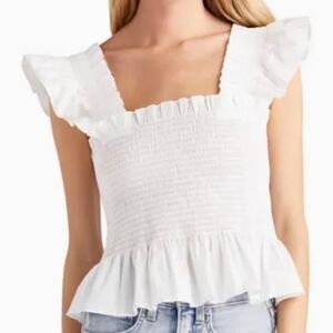 Hill House Home Paz top white cotton